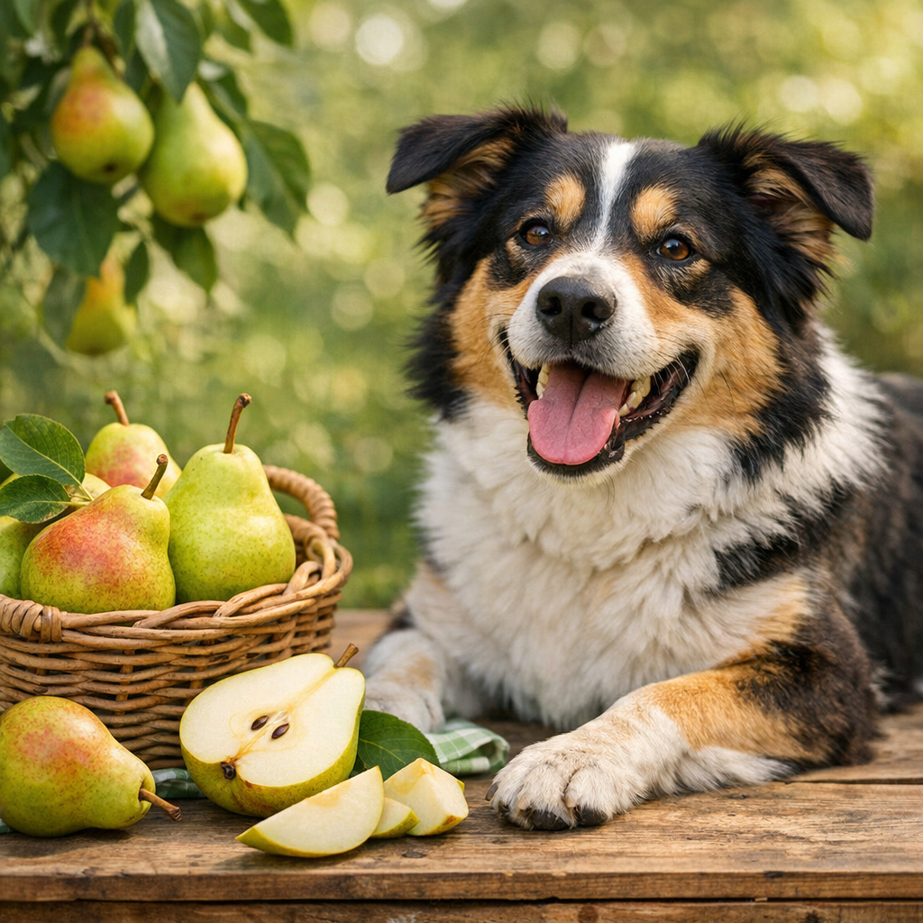 Czy psy mogą jeść gruszki?