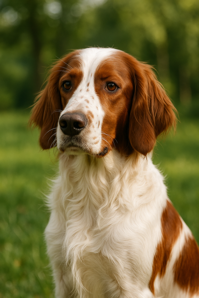 Irish Red and White Setter
