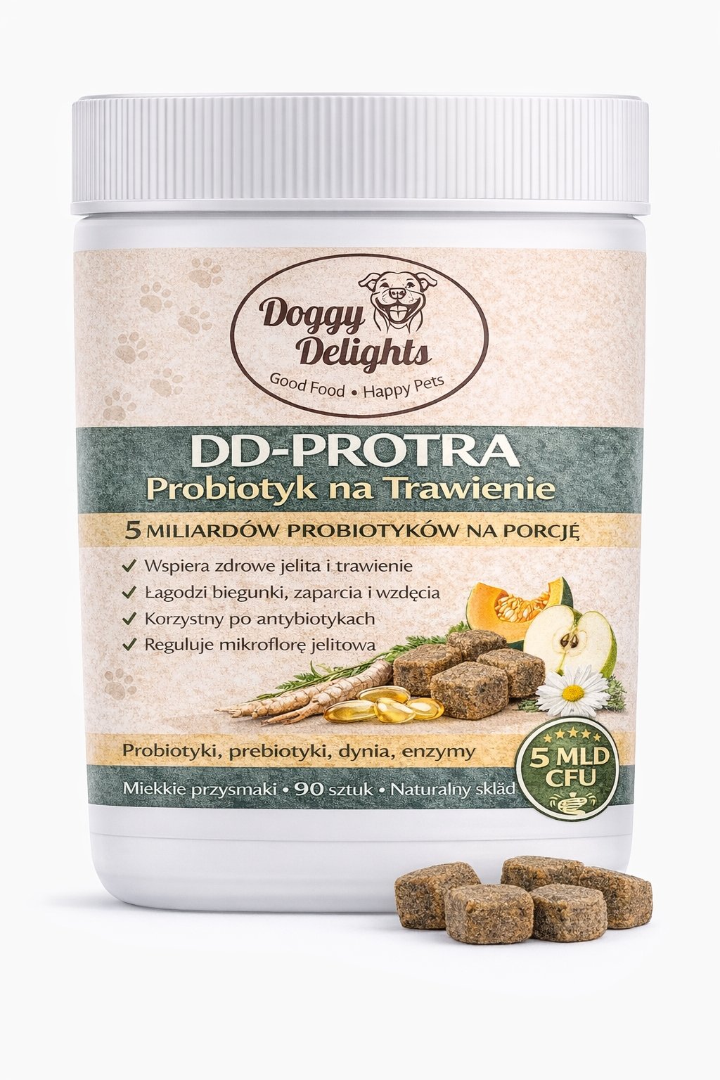 Probiotyk dla psa na Trawienie