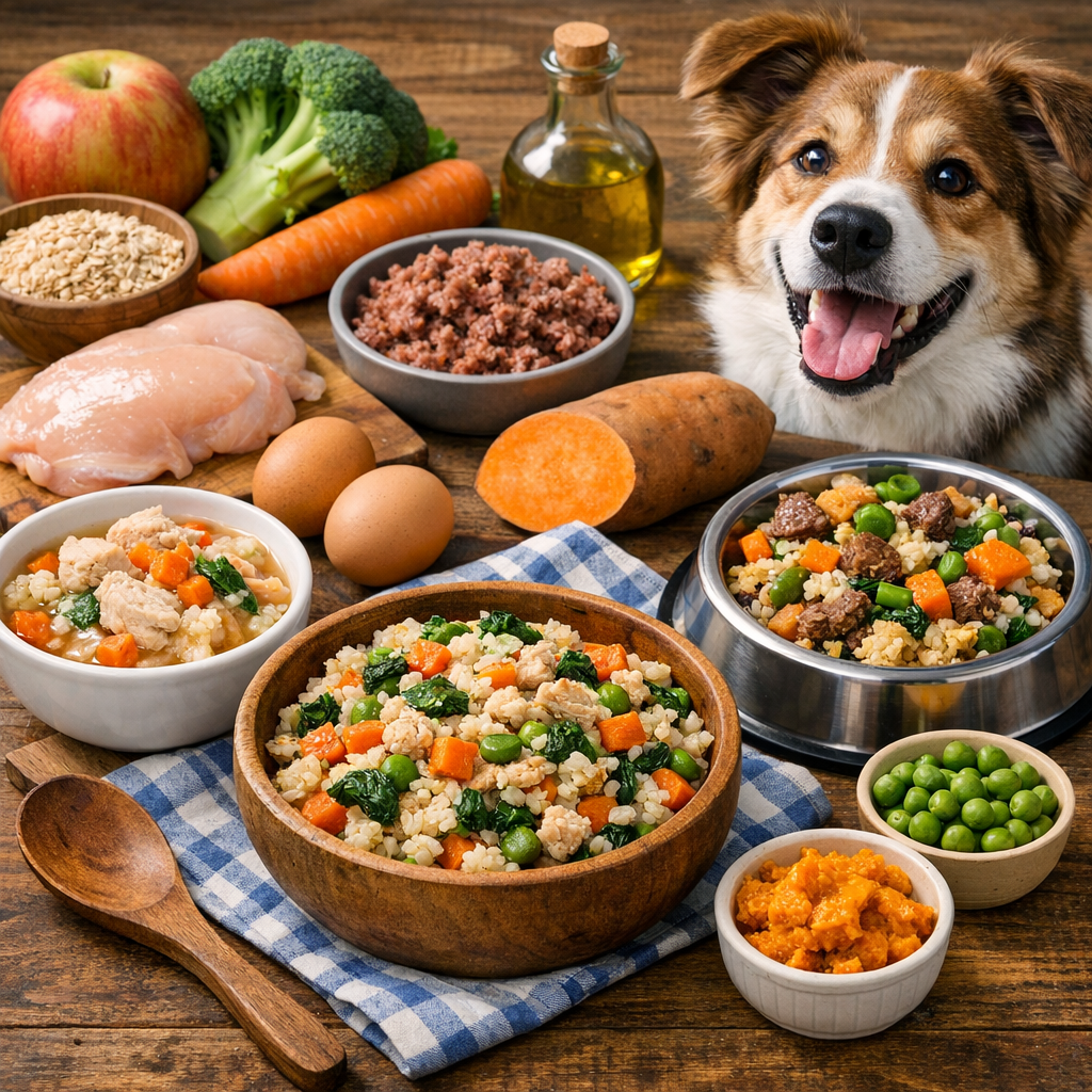 Zestaw prostych przepisów na domowe jedzenie dla psa