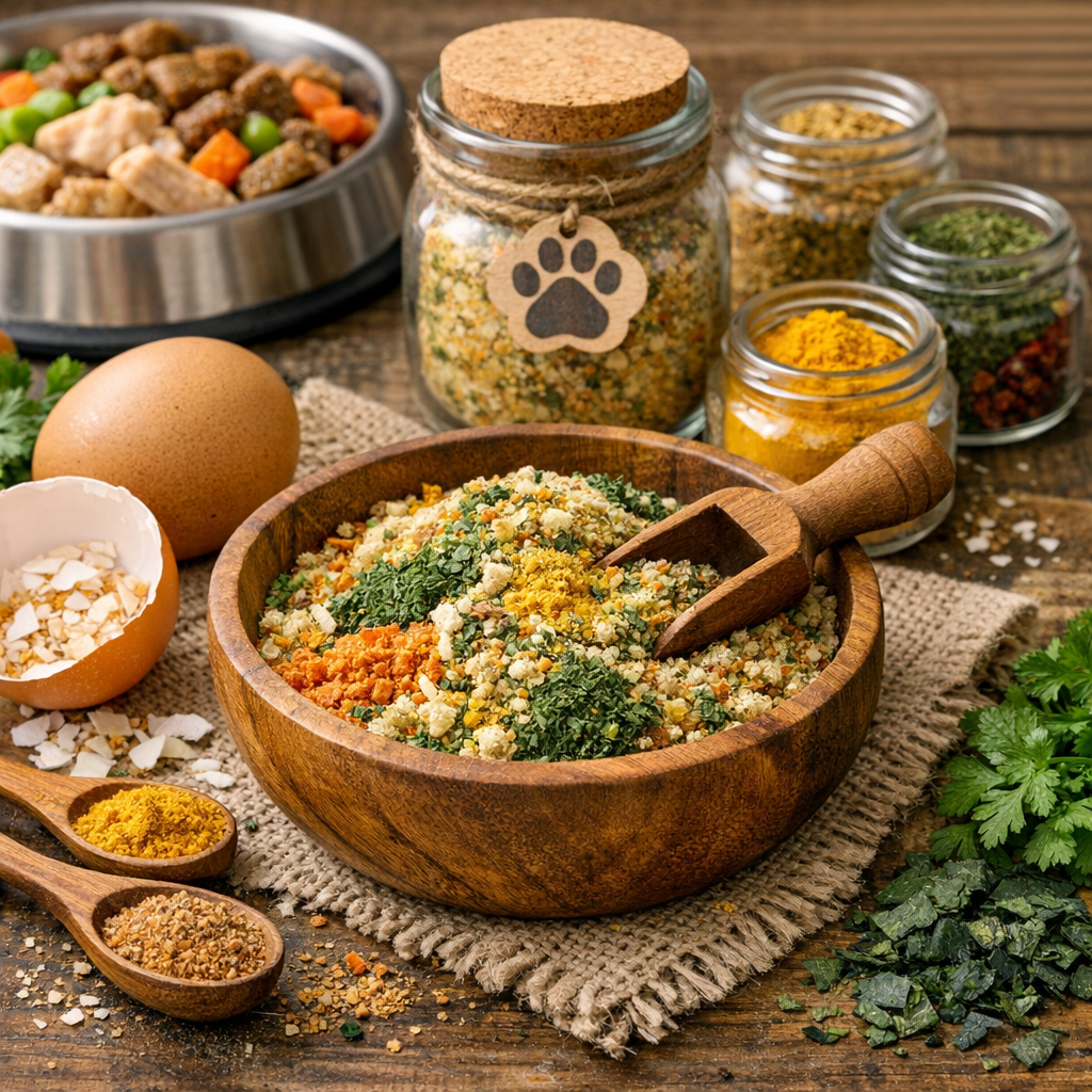 Domowa mieszanka przypraw do jedzenia dla psa