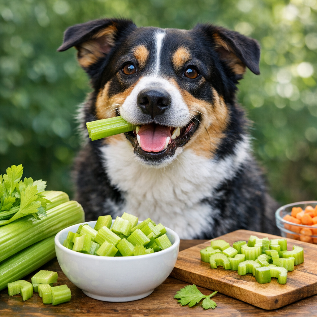 Czy psy mogą jeść seler? Zdrowa przekąska dla Twojego psa