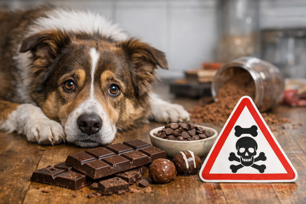 Czekolada a pies – toksyczność i zagrożenia