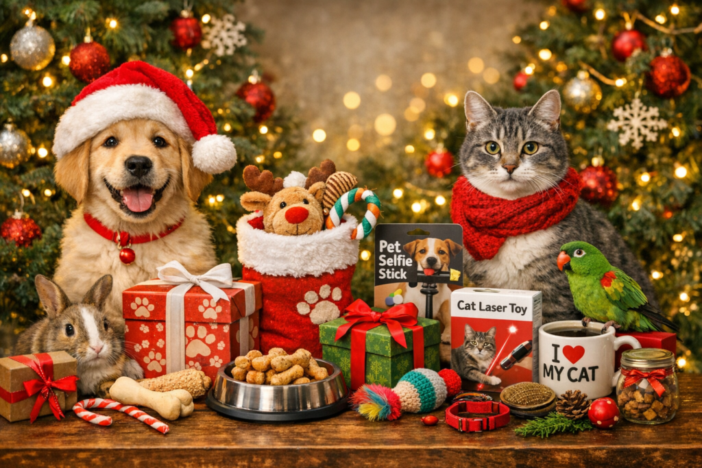 Świąteczny poradnik prezentowy dla zwierząt i miłośników pupili
