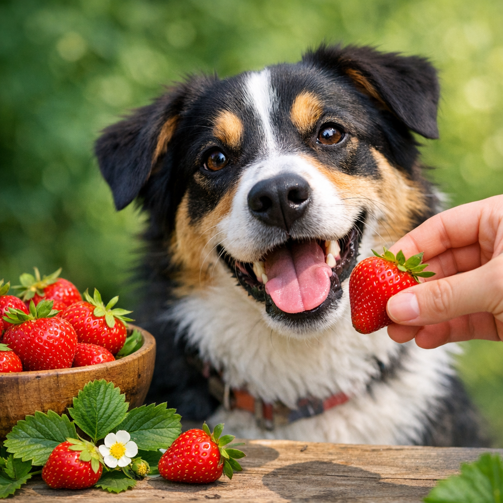 Czy psy mogą jeść truskawki? Wyjątkowy owocowy przysmak dla psa