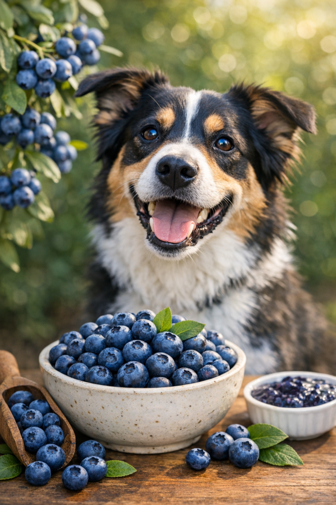 Czy psy mogą jeść borówki? Najlepszy superfood dla psa