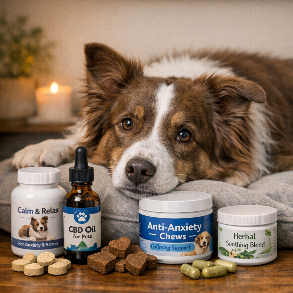 Suplementy uspokajające i przeciwlękowe dla psów – co warto wypróbować?