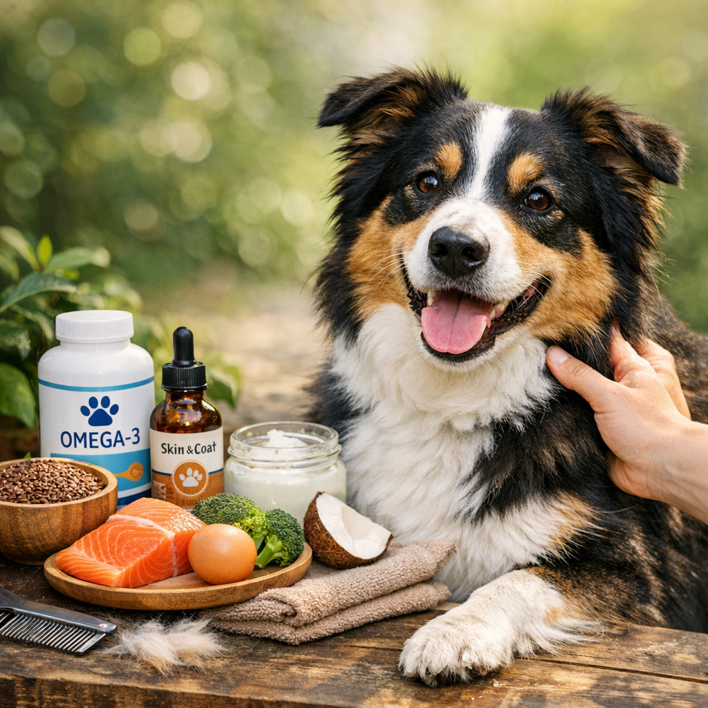 Jak poprawić kondycję sierści i skóry u psa?