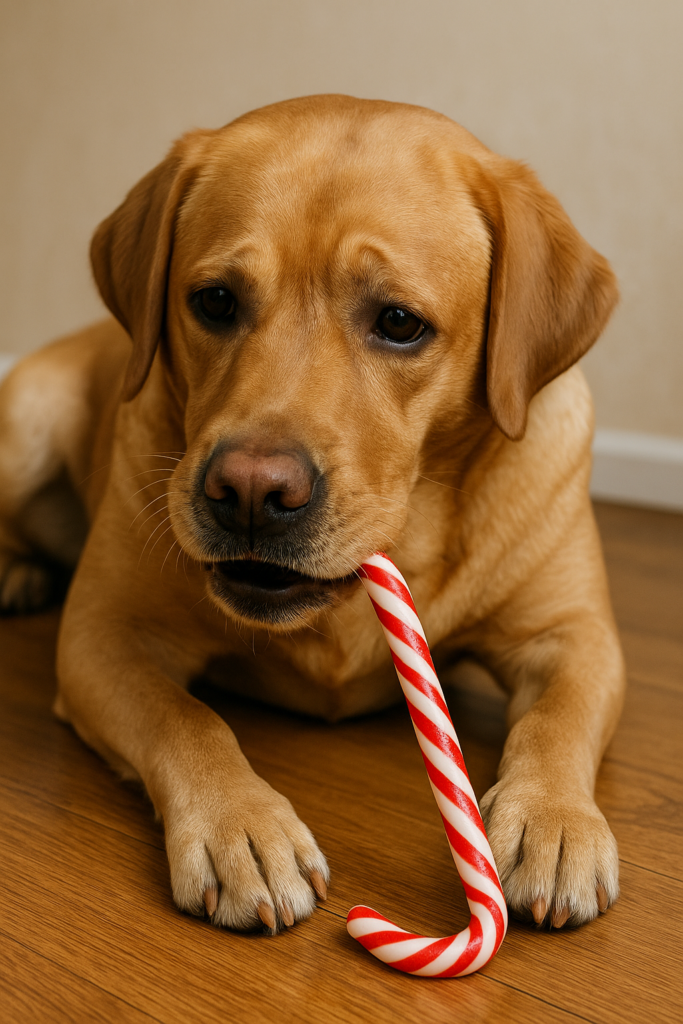 Czy laski cukrowe są niebezpieczne dla psów?