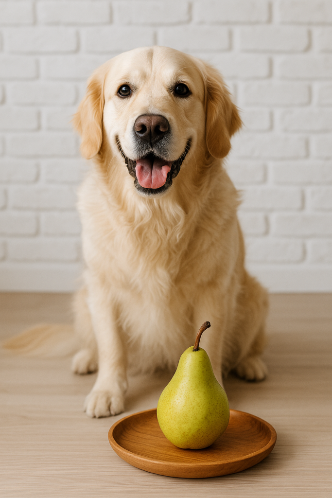 Czy psy mogą jeść gruszki?