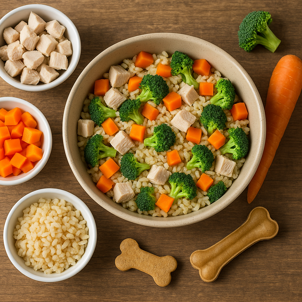 Zestaw prostych przepisów na domowe jedzenie dla psa