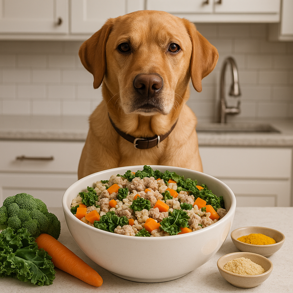 Domowe jedzenie dla psa o działaniu przeciwzapalnym – zatwierdzone przez weterynarza