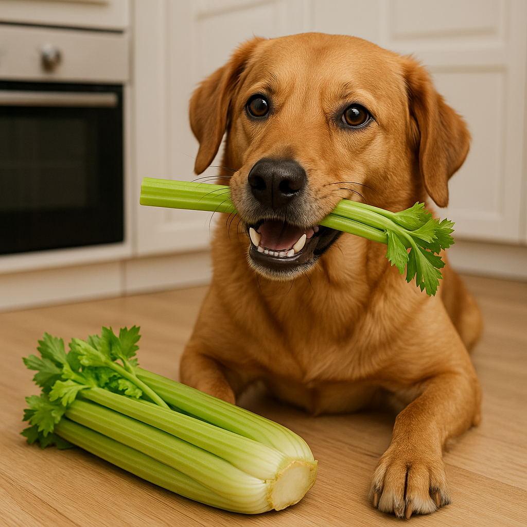 Czy psy mogą jeść seler? Zdrowa przekąska dla Twojego psa