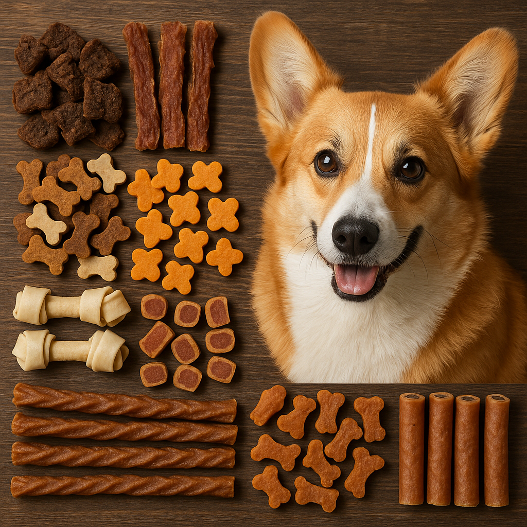Rodzaje przysmaków dla psów