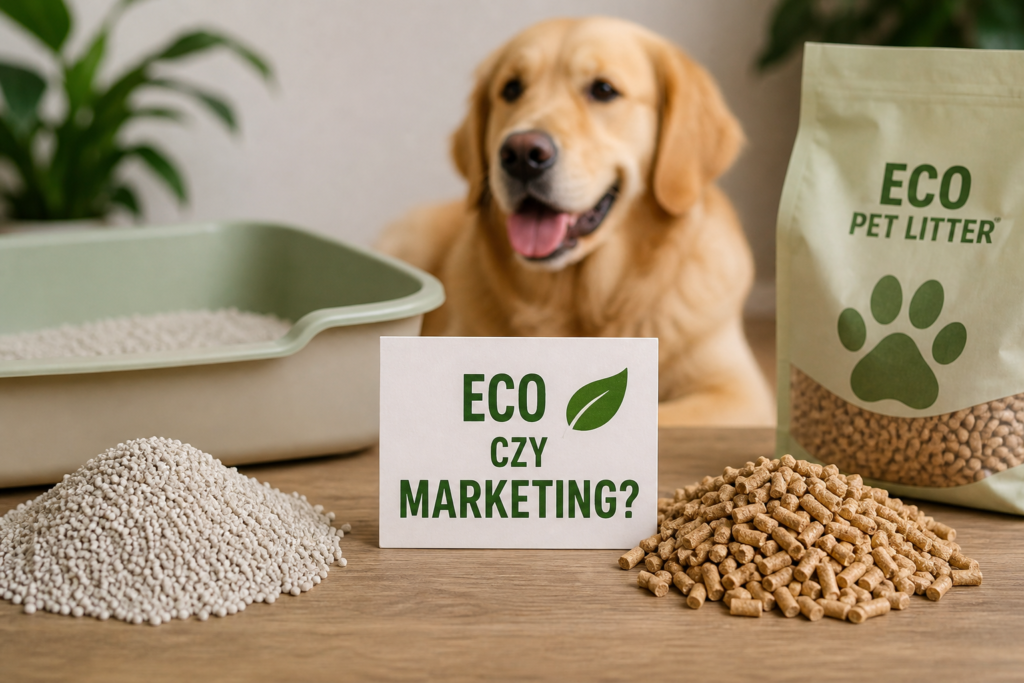 Ekologiczne żwirki i pellet dla psów – realna pomoc dla środowiska czy marketing?