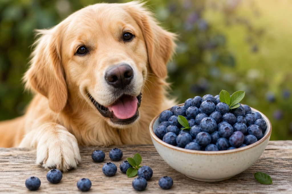 Czy psy mogą jeść borówki? Najlepszy superfood dla psa
